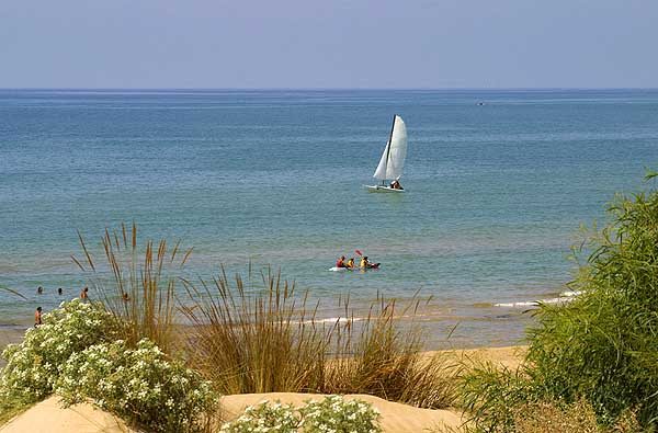 Porri-dünenstrand