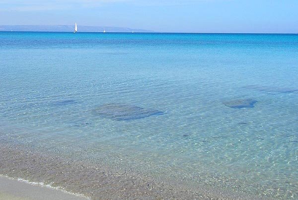 Capopassero Strand Sizilien